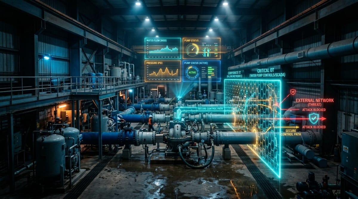 Ciberseguridad en Infraestructuras de Agua Potable y Protección SCADA