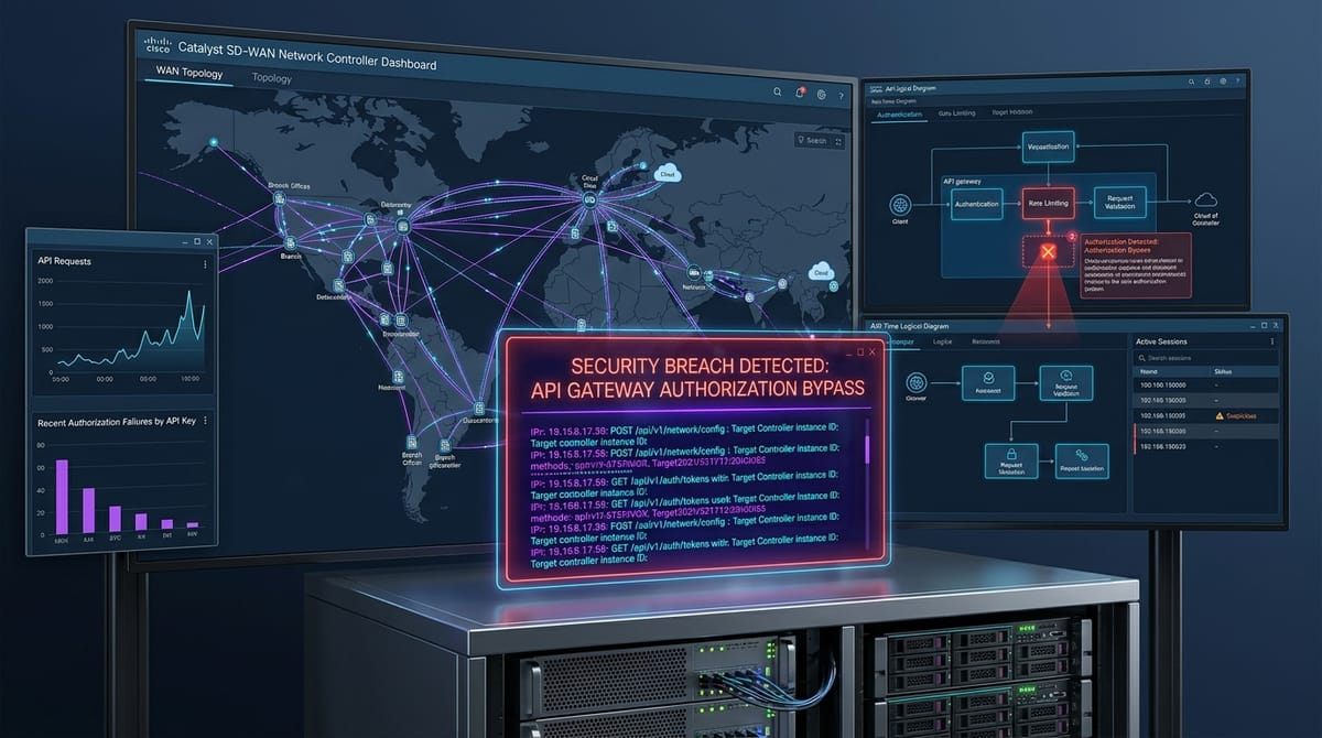 Cisco Catalyst SD-WAN Manager CVE-2026-76504 Architecture