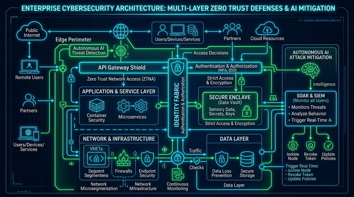 Enterprise Cybersecurity Architecture Defense Blueprint