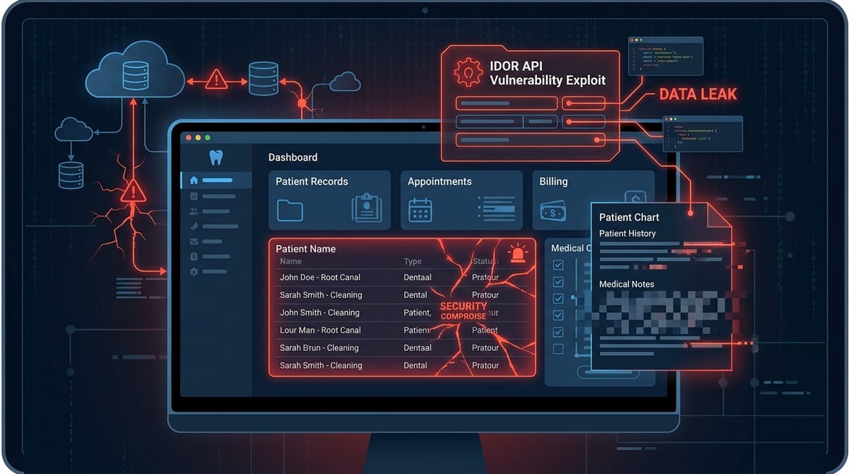 FELG Dent IDOR API Healthcare Breach Architecture