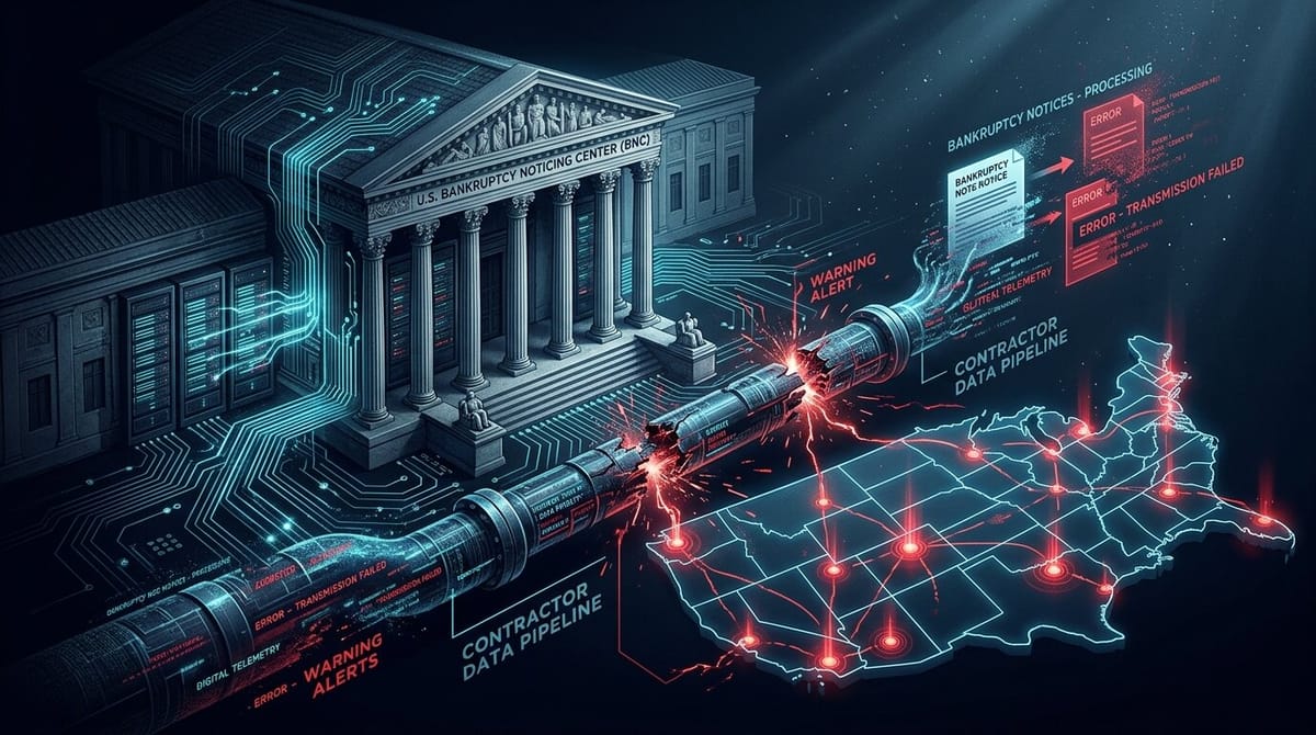 Caída del Centro de Notificaciones de Quiebras de EE. UU. BNC por Ciberataque a BAE Systems