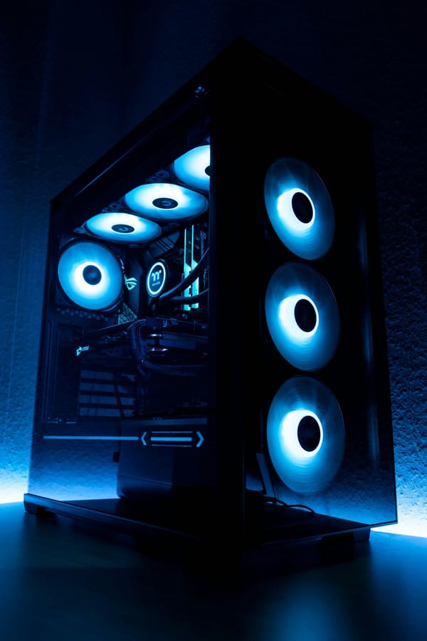 Custom water cooled PC build