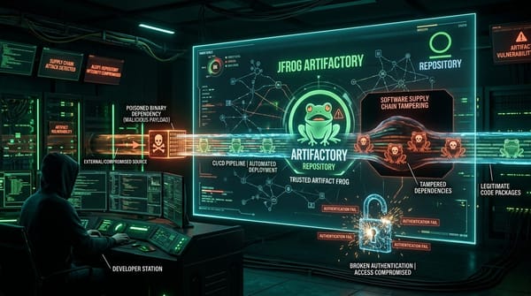 CVE-2026-82329: Falla de Autenticación en JFrog Artifactory y Envenenamiento de la Cadena de Suministro