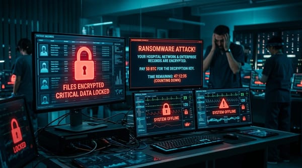 Ola de Extorsión de RansomHub en el Sector Sanitario: Tácticas de Doble Extorsión y Telemetría en Active Directory