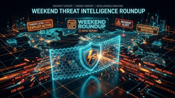Resumen de Seguridad: Ola de 91 Avisos en Spring Framework, Explotación de Día Cero en SonicWall SMA y Extorsión de RansomHub en Salud (Edición Fin de Semana — 31 de Agosto de 2026)