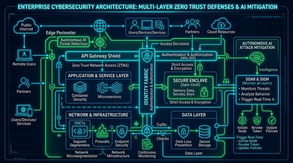 Enterprise Cybersecurity Architecture Defense Blueprint
