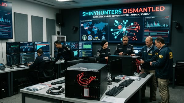 ShinyHunters Cybercrime Syndicate Detention Amman Jordan Law Enforcement